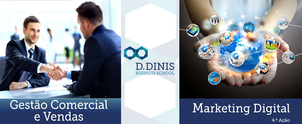 Pós-Graduações de Marketing e de Gestão e Vendas na D.Dinis Business School